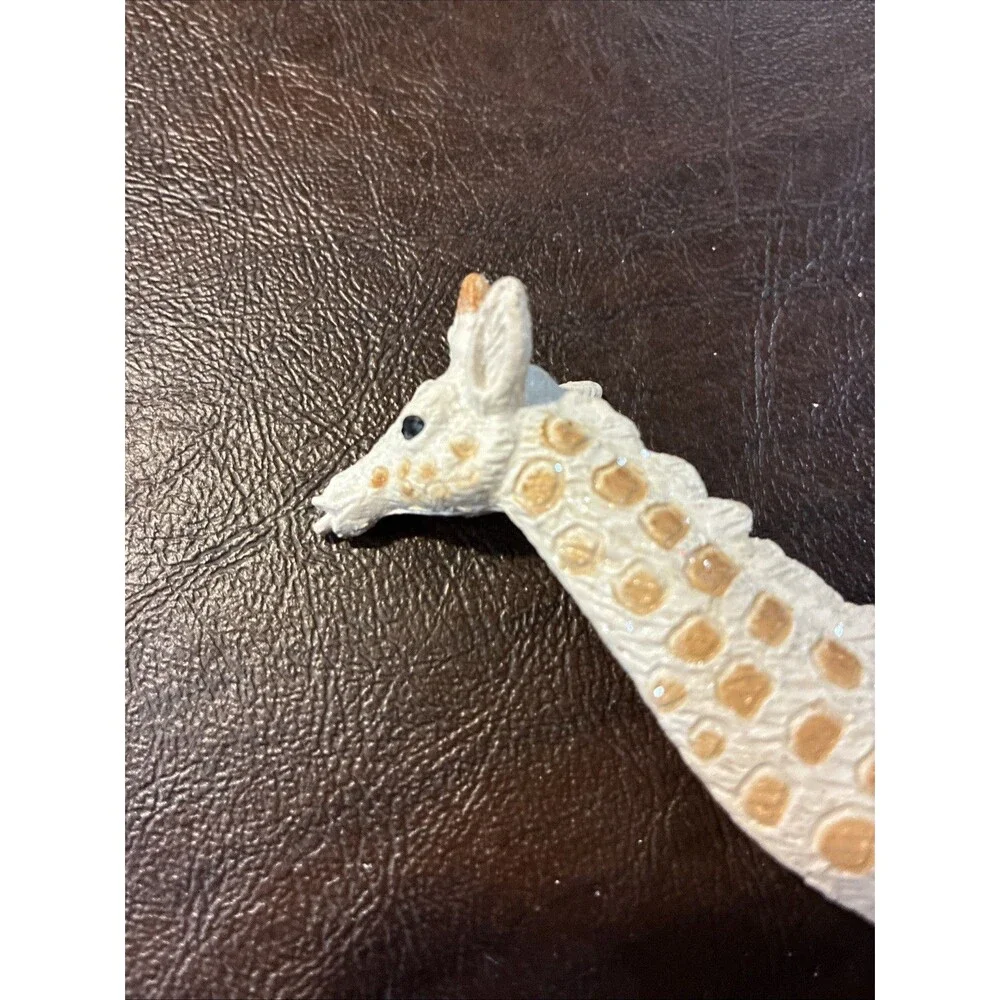 Target Wondershop Giraffe White Gold Christmas Tree Ornament 2023 Set